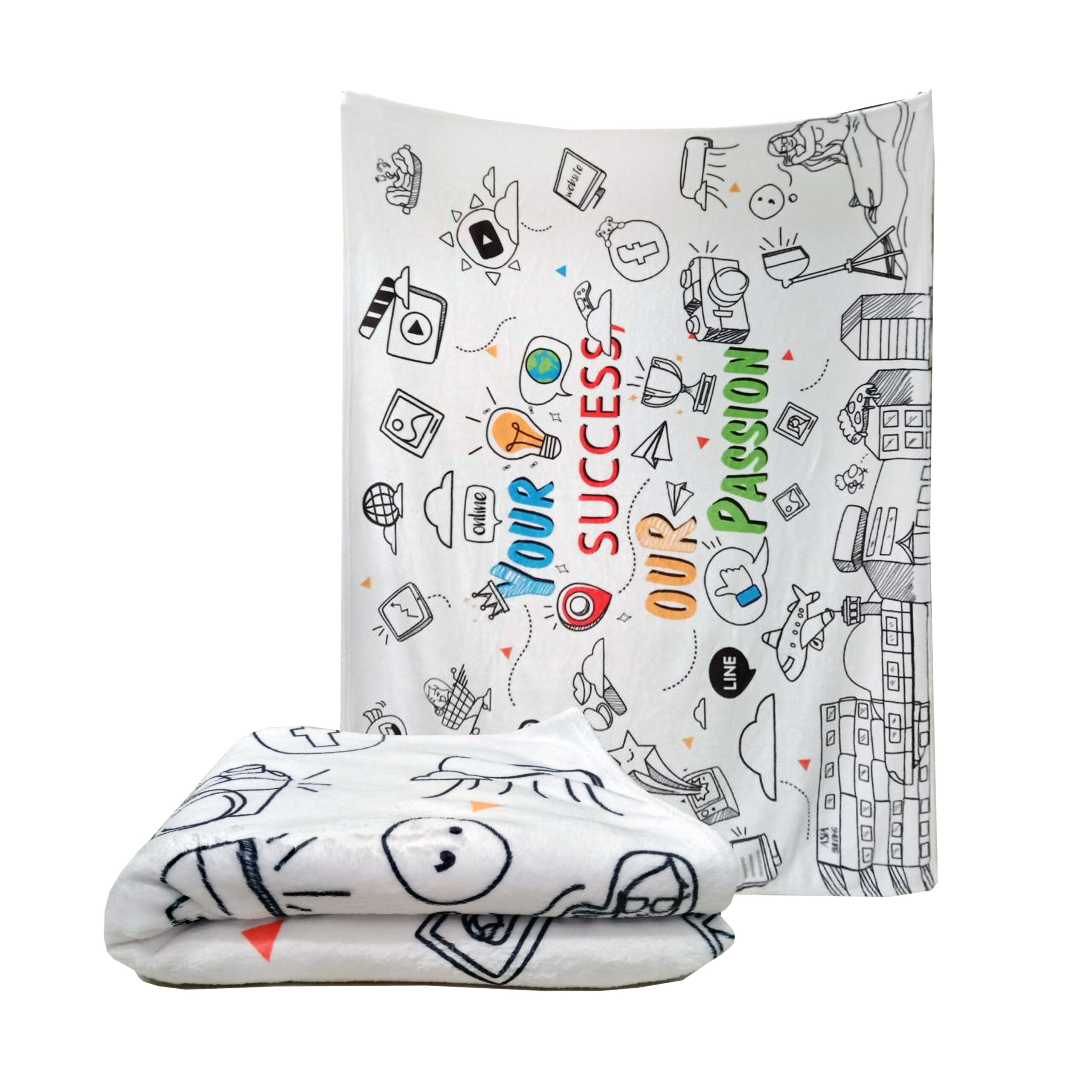 ผ้าห่มพรีเมี่ยมของที่ระลึก (2)